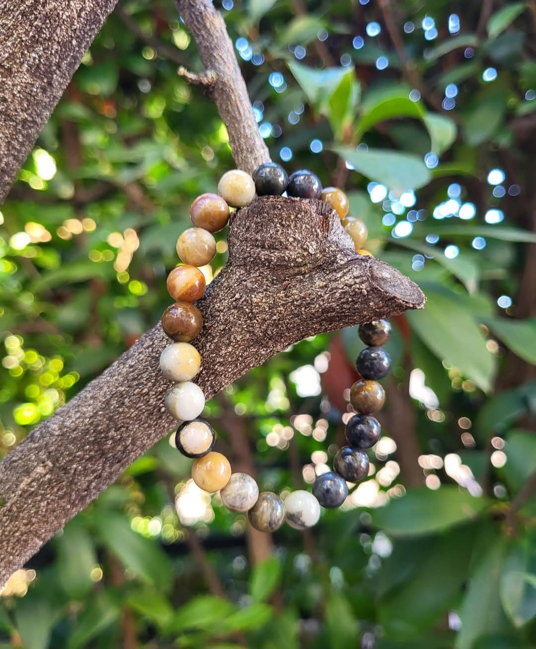 BRACELET Jaspe Mokaïte