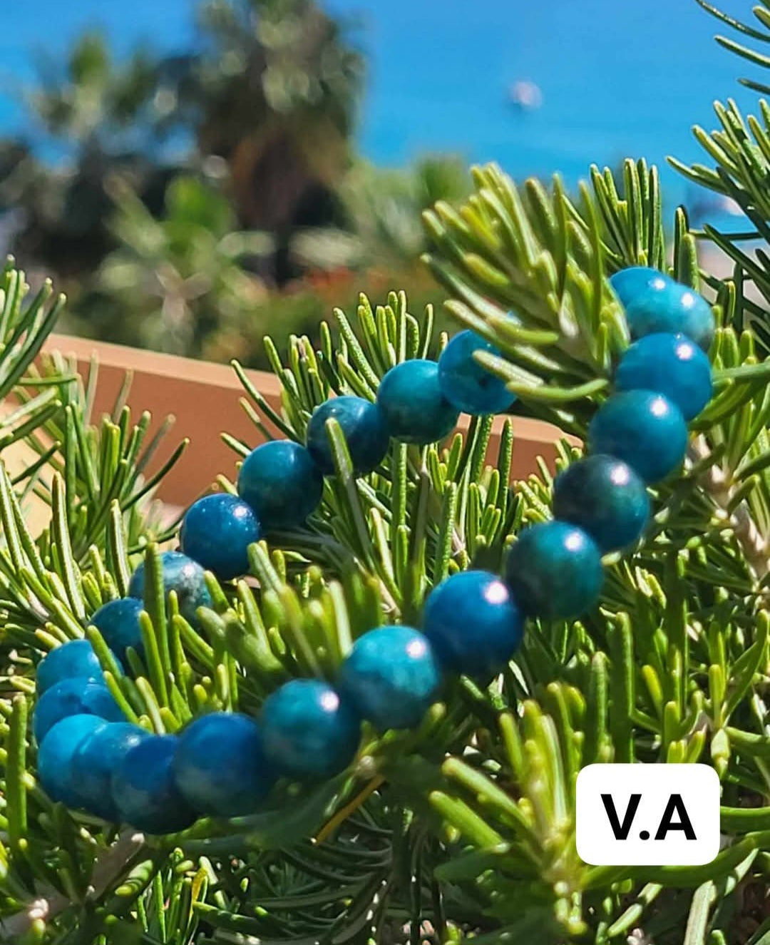 BRACELET Apatite Bleu
