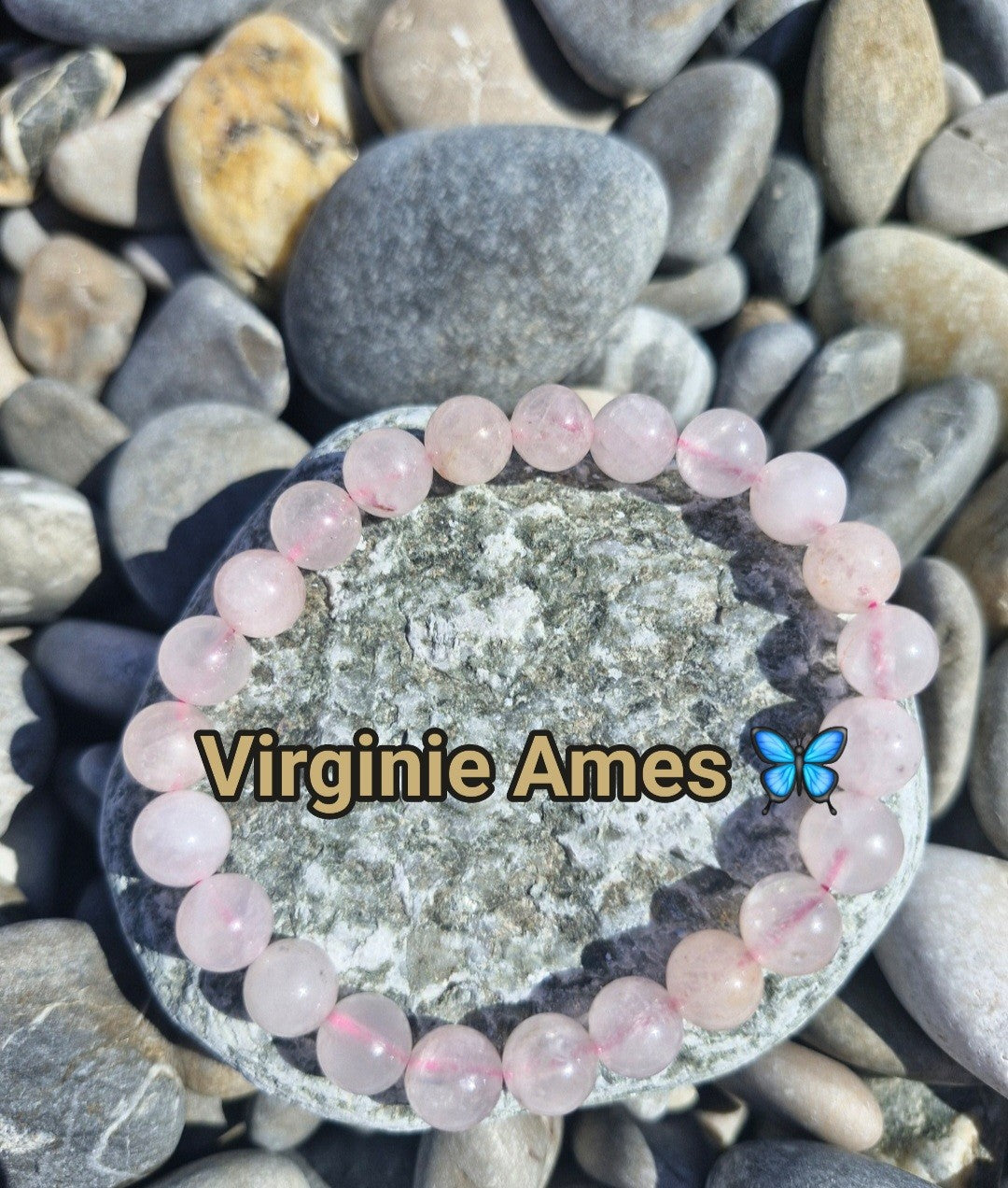 BRACELET Quartz rose