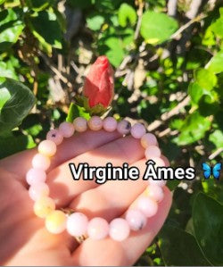 BRACELET Opale rose