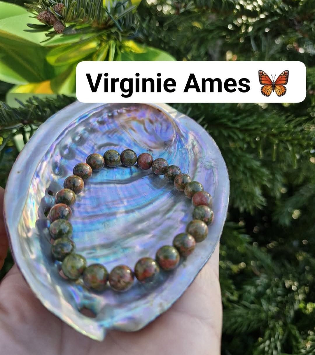 BRACELET Unakite