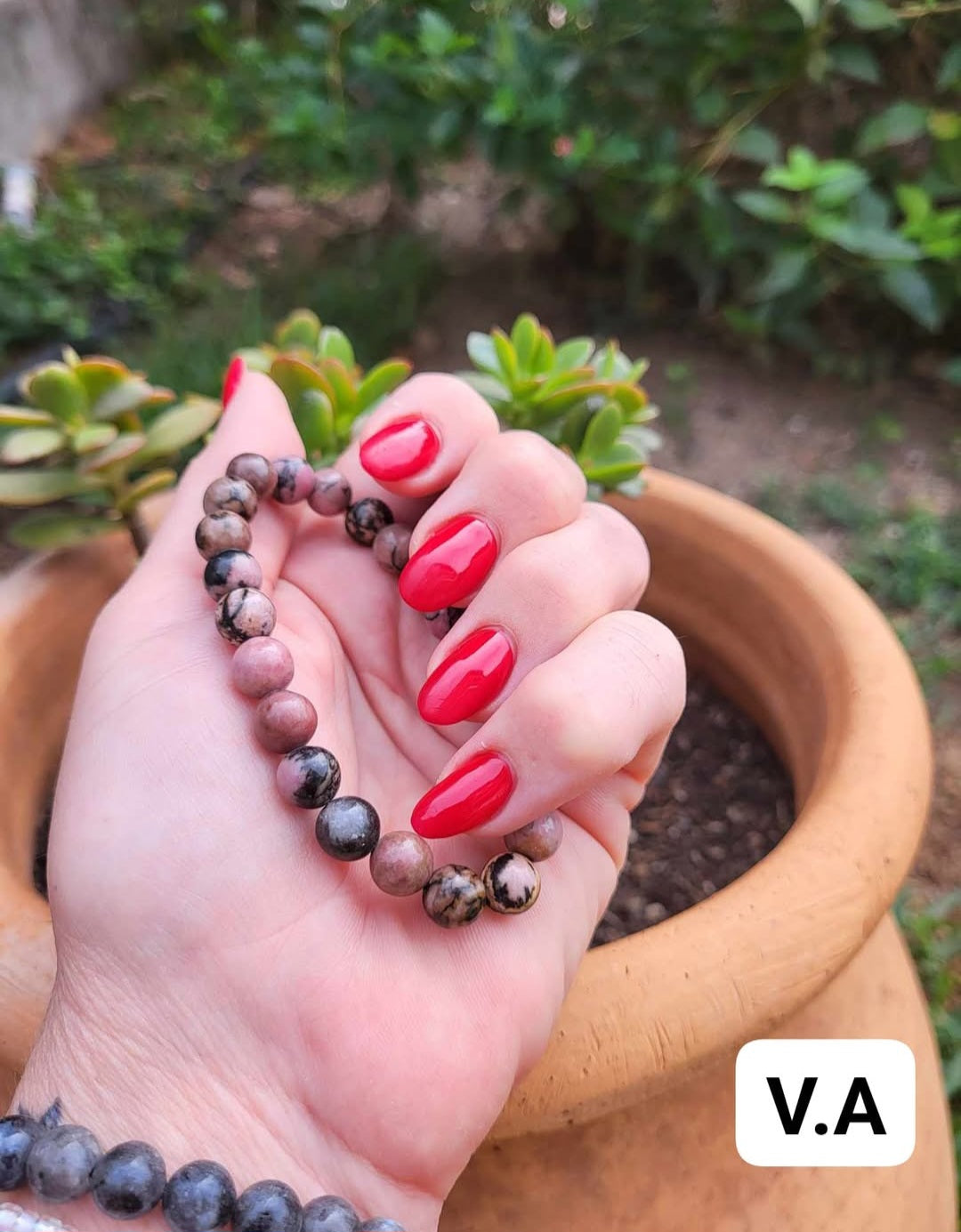 BRACELET Rhodonite