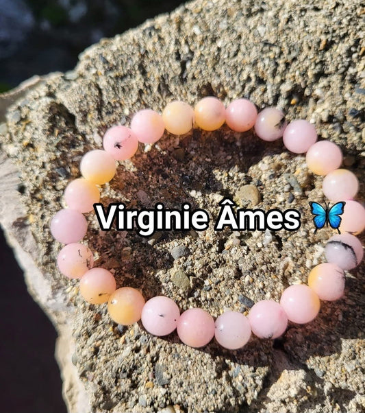 BRACELET Opale rose